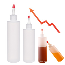 Condiment Bottles Plastic Vinegar Oil Ketchup Gravy Sauce Bottles Squeeze Cruet Kitchen Accessories Condiment Dispenser